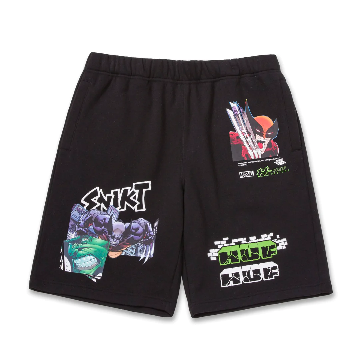 HUF Smash Up Fleece Short